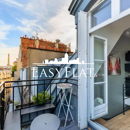Apartment Beautiful Duplex With Terrace And Eiffel Tower View, 16, By Easyflat